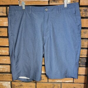 Pebble Beach Shorts Mens 40 Blue Dry Luxe Performance Golf‎ Casual Stretch